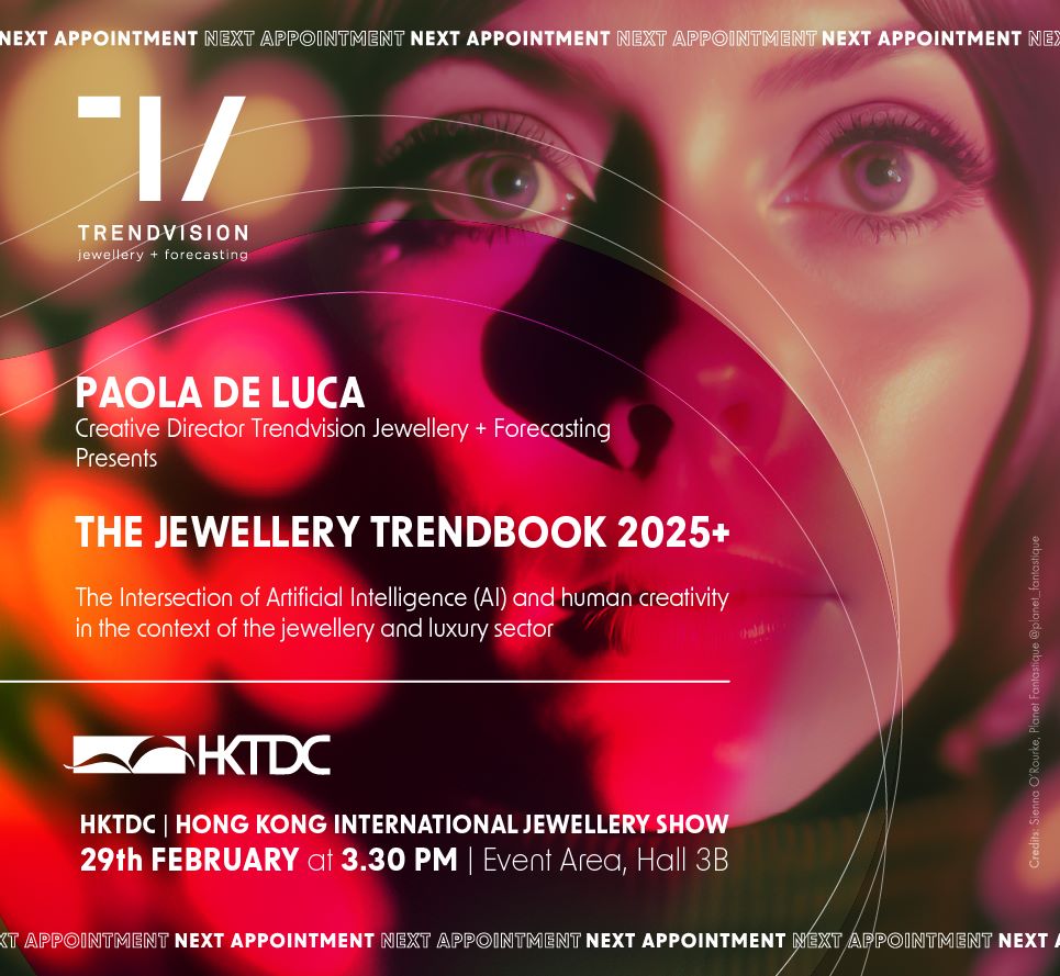 THE JEWELLERY TRENDBOOK 2025+: "The Intersection of Artificial Intelligence (AI) and human creativity in the context of the jewellery and luxury sector"